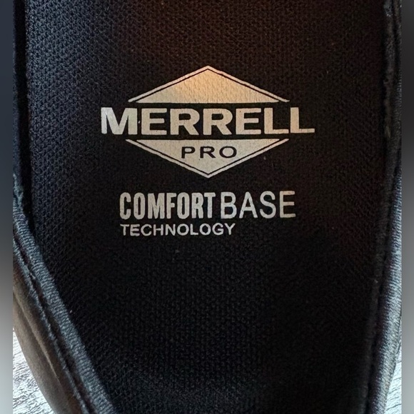 Preloved Black Valetta Pro Moc Slip Resistant Slip On Work Shoe Women's Size 7 - Picture 7 of 14